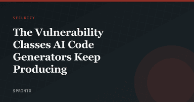 The Vulnerability Classes AI Code Generators Keep Producing