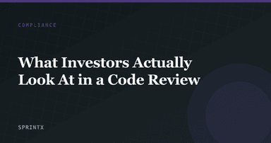 What Investors Actually Look At in a Code Review