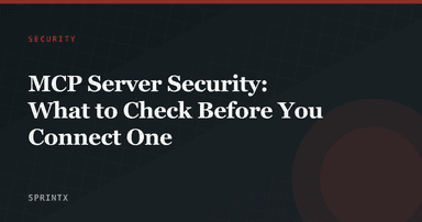 MCP Server Security: What to Check Before You Connect One