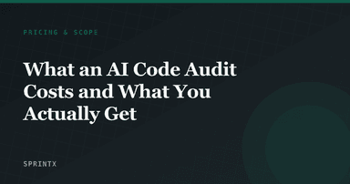 What an AI Code Audit Costs and What You Actually Get