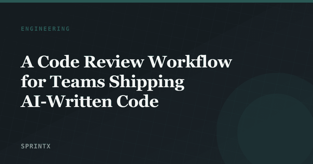 A reviewer working through a large machine-generated pull request on a split screen