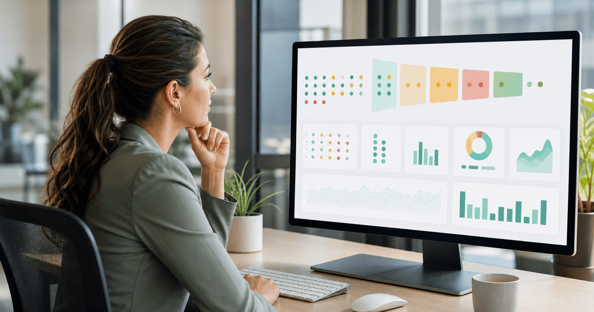 A sales operations dashboard showing scored leads flowing into a CRM pipeline