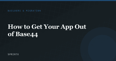 How to Get Your App Out of Base44