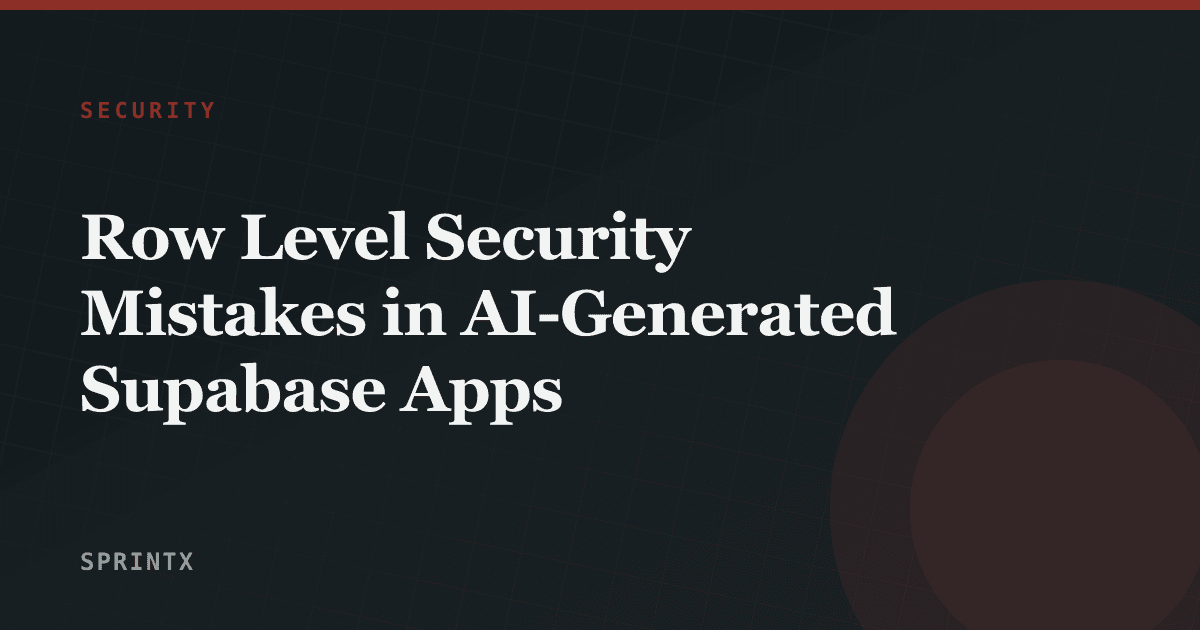 Reviewing row level security policies in a Supabase project