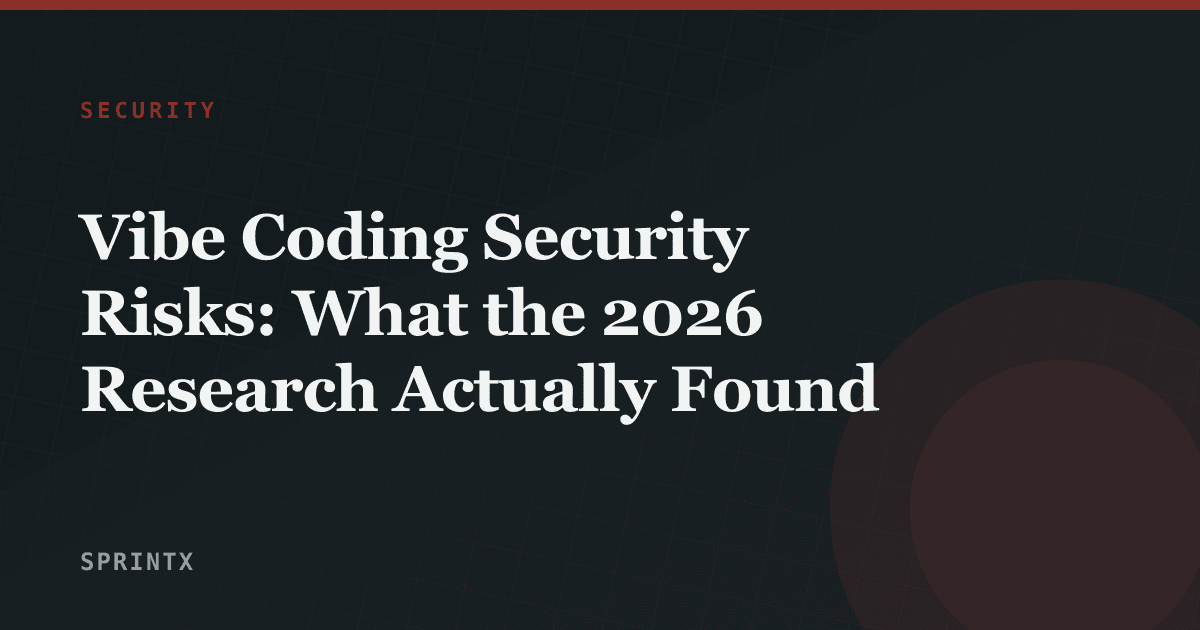 Security research findings on AI-generated application code