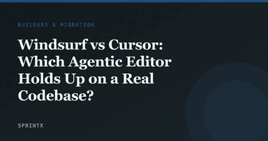 Windsurf vs Cursor: Which Agentic Editor Holds Up on a Real Codebase?