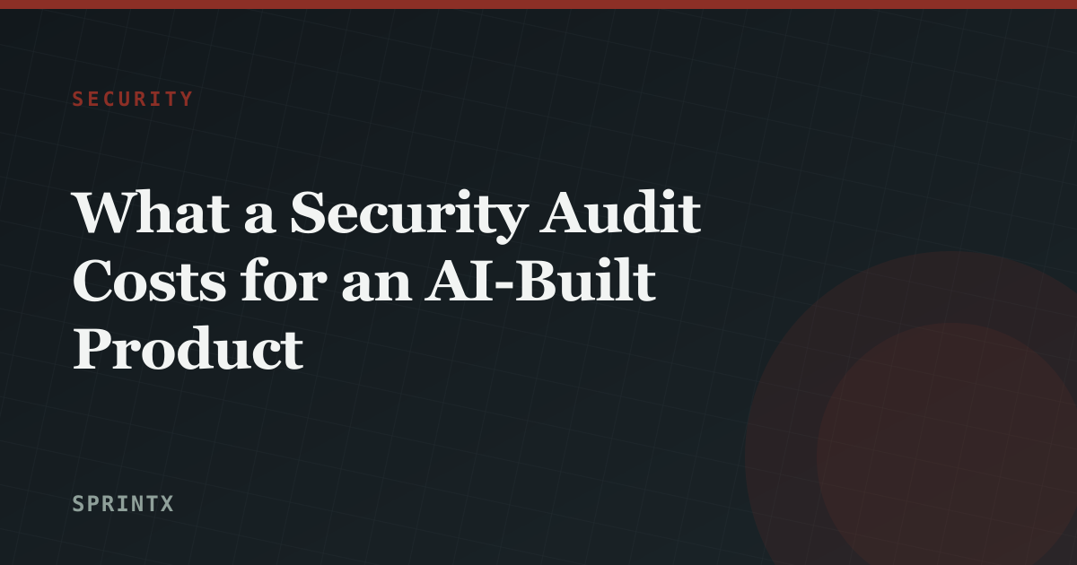 A founder comparing security audit quotes and scope documents side by side