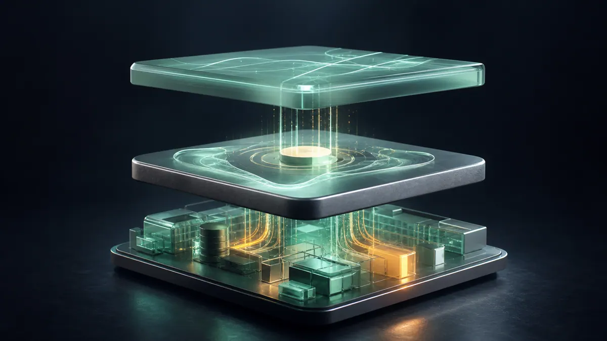 The layers of an AI phone agent: phone number, voice platform, and business systems