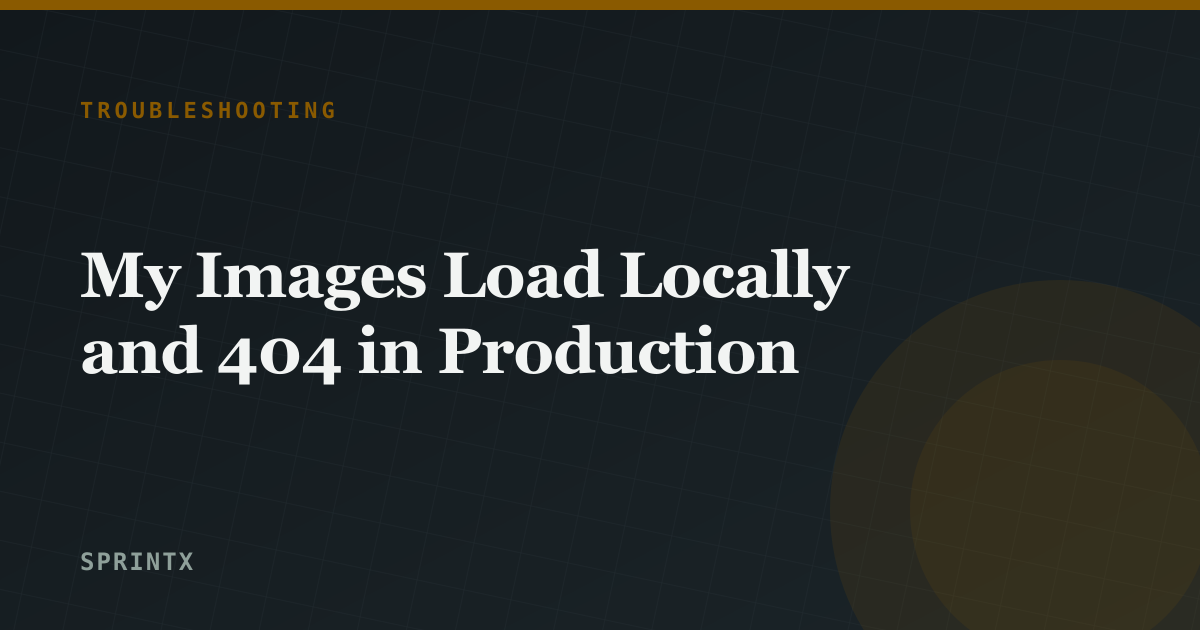 A web page with broken image placeholders where photos should be
